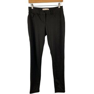 No Boundaries Womens Black Skinny Pants Size 9 Rayon & Spandex Blend Made In Vie